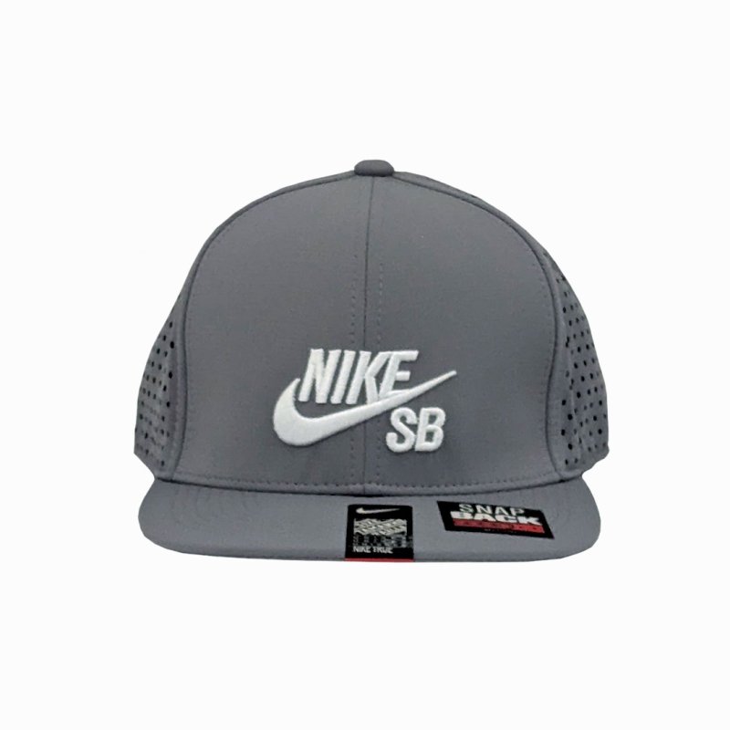 Casquette Snapback Nike - Gris clair