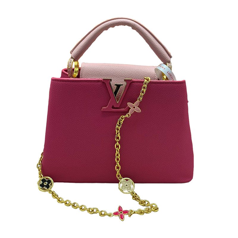 Sac à main Louis Vuitton Model 5 Red & Pink